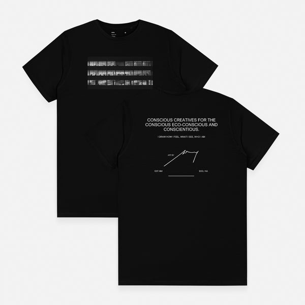 Warning Clothing - Consciuos Graphic Tees | Black