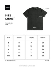 Warning Clothing - Silver 2 Prewashed Tees | Black