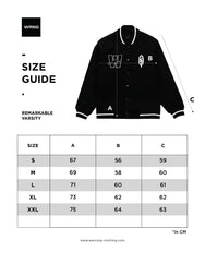 Warning Clothing - Bastone 1 Varsity Jacket