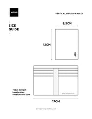 Warning Clothing - The Book Billfold Wallet