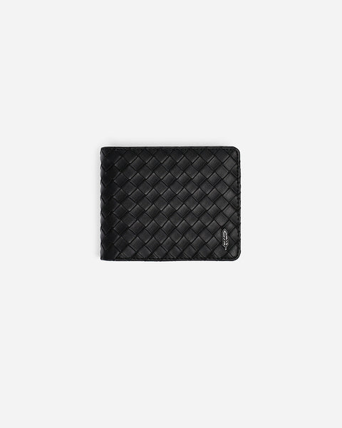 Warning Clothing - Tresser Bifold Wallet | Black & Cream