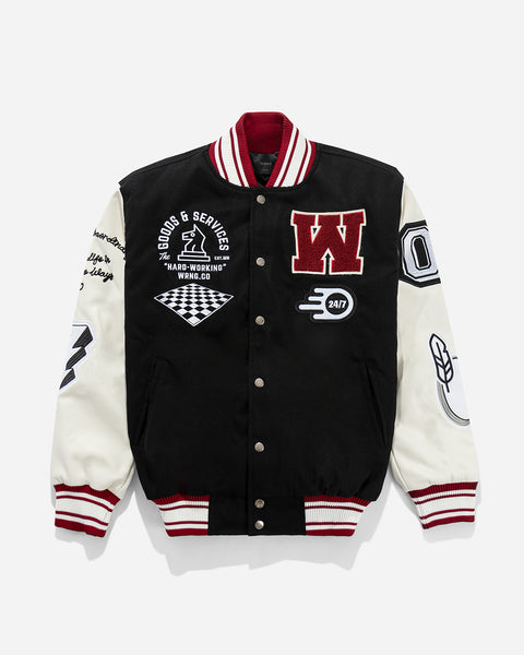 Warning Clothing - Bastone Varsity Jacket