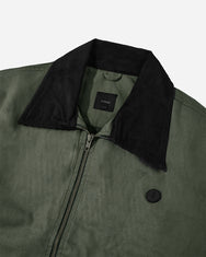 Warning Clothing - Elden Boxy Work Jaket Canvas Army