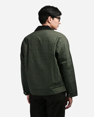 Warning Clothing - Elden Boxy Work Jaket Canvas Army