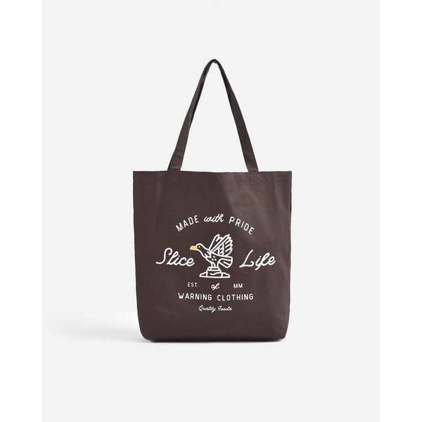 Warning Clothing - Slice Life Tote Bags