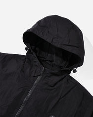 Warning Clothing - Liavin Wind Breaker Crinkled Jacket | Hitam, Beige