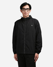 Warning Clothing - Liavin Wind Breaker Crinkled Jacket | Hitam, Beige