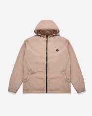 Warning Clothing - Liavin Wind Breaker Crinkled Jacket | Hitam, Beige