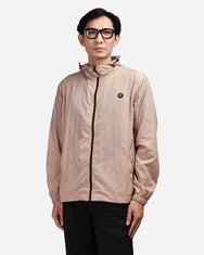 Warning Clothing - Liavin Wind Breaker Crinkled Jacket | Hitam, Beige