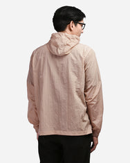 Warning Clothing - Liavin Wind Breaker Crinkled Jacket | Hitam, Beige