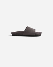 Warning Clothing - Medatsu Sandals Slip On Suede | Black, Dark Brow, Dark Grey, Khaki