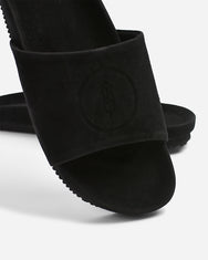 Warning Clothing - Medatsu Sandals Slip On Suede | Black, Dark Brow, Dark Grey, Khaki