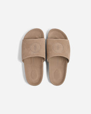 Warning Clothing - Medatsu Sandals Slip On Suede | Black, Dark Brow, Dark Grey, Khaki