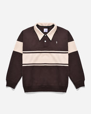 Warning Clothing - Ozzy Sweater Rugby | Black, Dark Brown, Brown, Navy, Dark Green