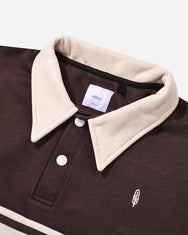 Warning Clothing - Ozzy Sweater Rugby | Black, Dark Brown, Brown, Navy, Dark Green