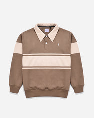 Warning Clothing - Ozzy Sweater Rugby | Black, Dark Brown, Brown, Navy, Dark Green