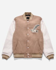 Warning Clothing - Pride Varsity Jacket Black & Brown