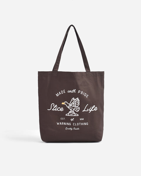 Warning Clothing - Slice Life Tote Bags